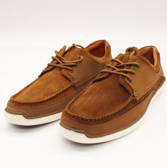 Hush Puppies Other - Hush Puppies Tobia Casual Shoes Mens Brown Suede Leather Lace Up Size 10.5 NIB